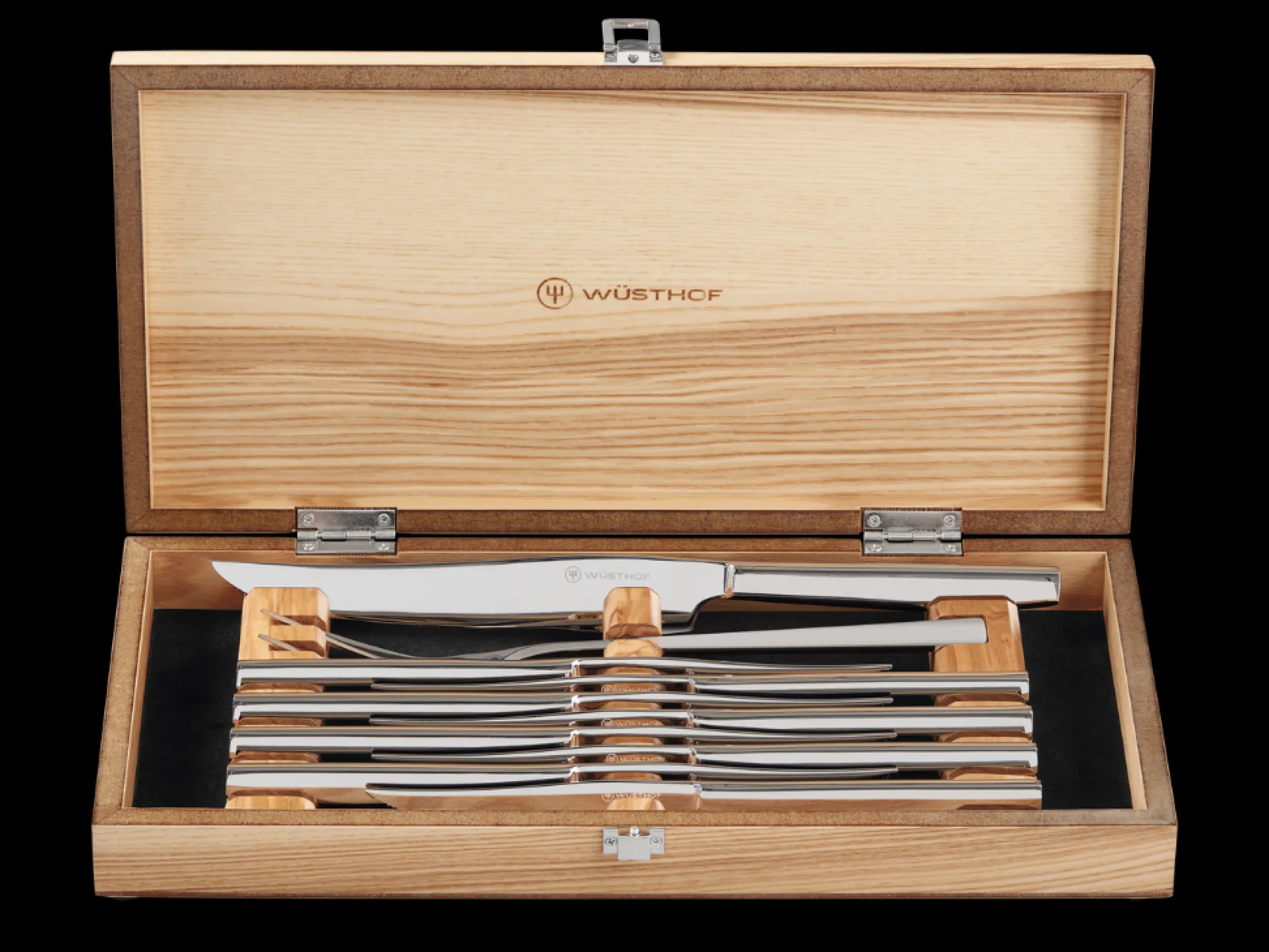 10-Piece Stainless Mignon Steak & Carving Set